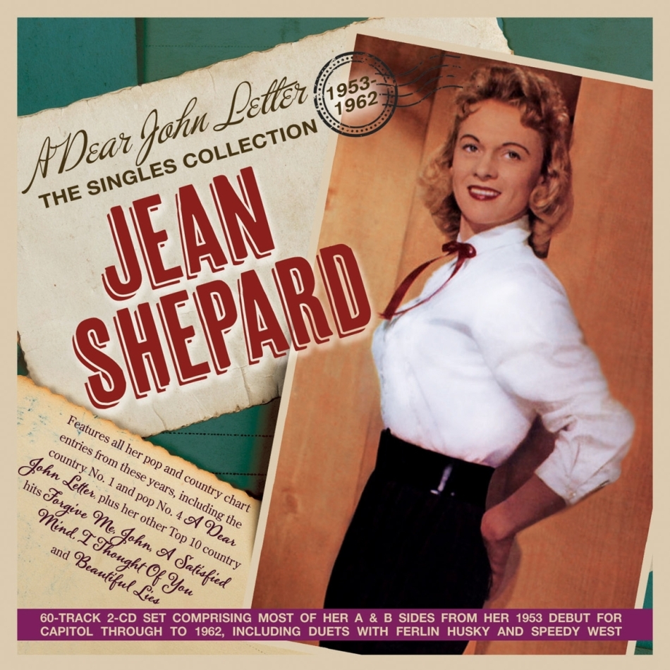 Jean Shepard - Dear John Letter:The Singles Collection 1953-62 2 CDs