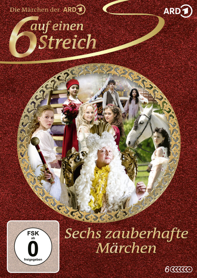 6 auf einen Streich - Sechs zauberhafte Märchen 6 DVDs