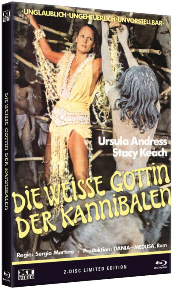 Die weisse Göttin der Kannibalen (1978) Grosse Hartbox, Limited Edition, Blu-ray + DVD