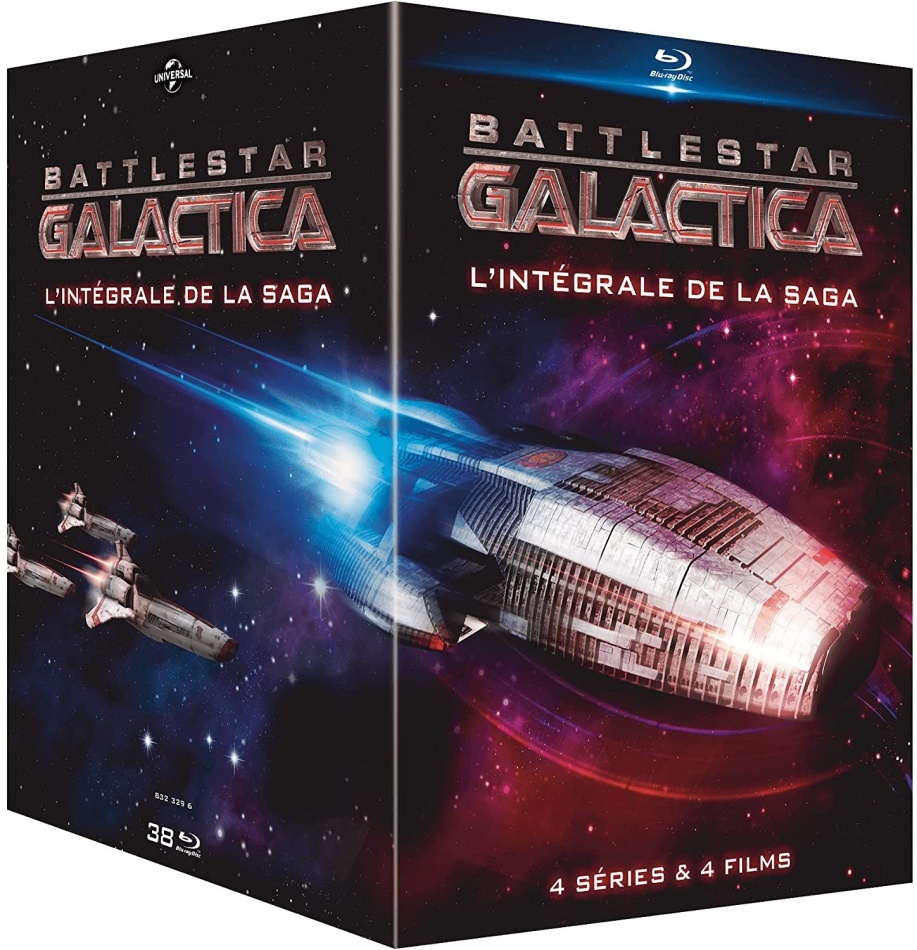 Battlestar Galactica - L'intégrale de la saga - 4 séries & 4 films 38 Blu-ray