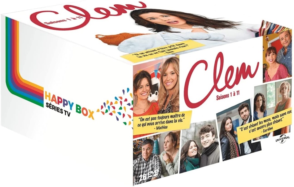 Clem - Saisons 1 à 11 Happy Box, 26 DVDs