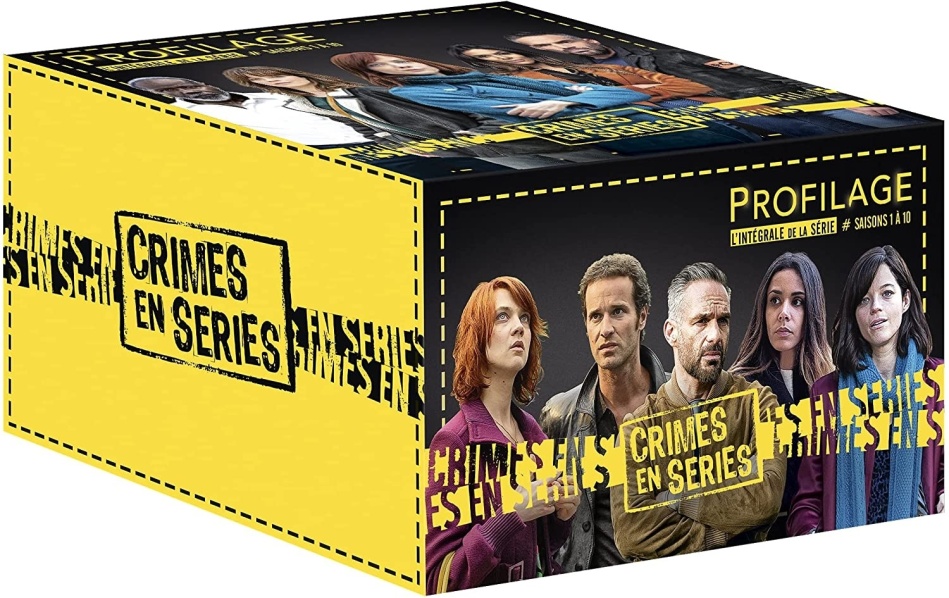 Profilage - Saisons 1-10 Crimes en Series, 29 DVDs
