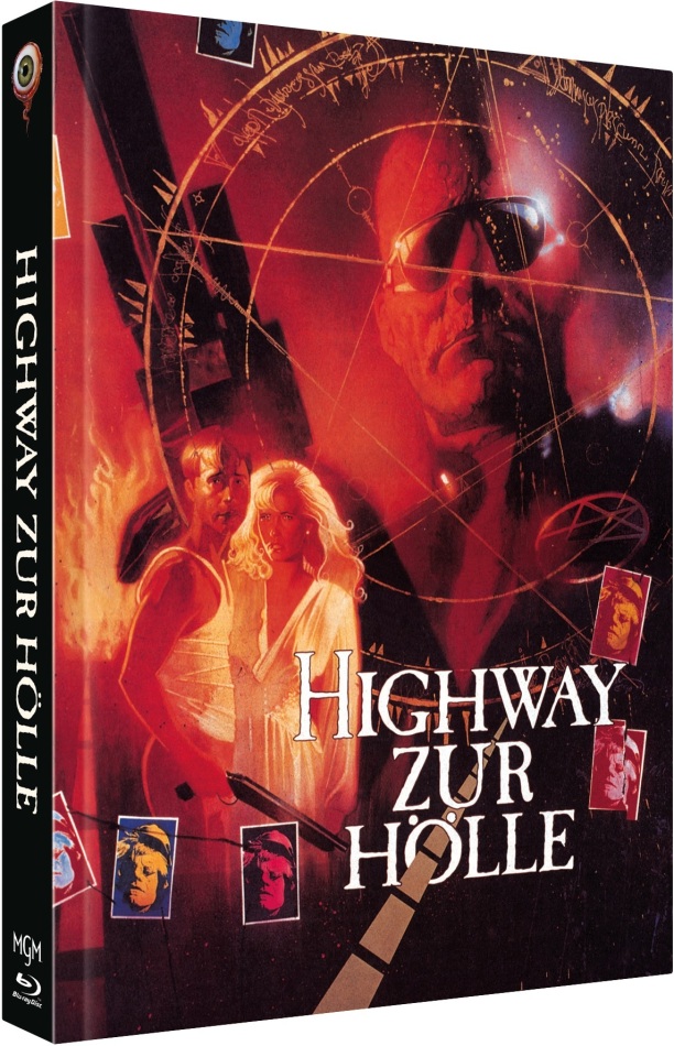 Highway zur Hölle (1991) Cover D, Limited Edition, Mediabook, Uncut, Blu-ray + DVD