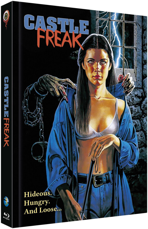 Castle Freak (1995) Cover B, Limited Collector's Edition, Mediabook, Uncut, Blu-ray + CD