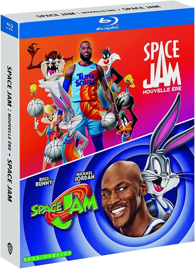 Space Jam (1996) / Space Jam 2 - Nouvelle ère (2021) 2 Blu-rays