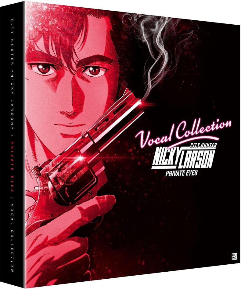Nicky Larson - City Hunter - Private Eyes (2019) Limited Collector's Edition, Steelbook, Blu-ray + DVD + 2 LPs