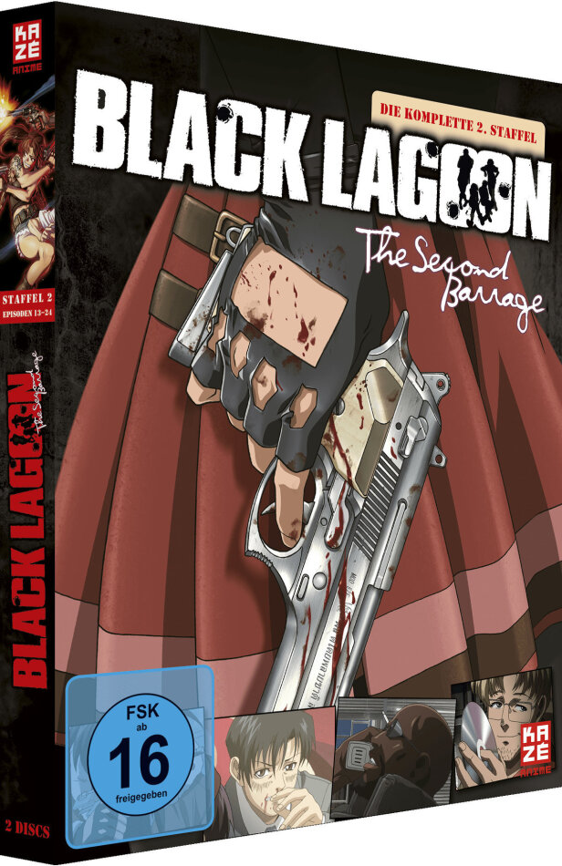 Black Lagoon - Staffel 2 Gesamtausgabe, 2 DVDs