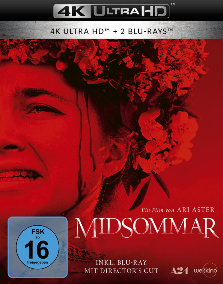 Midsommar (2019) Director's Cut, Kinoversion, 4K Ultra HD + 2 Blu-rays