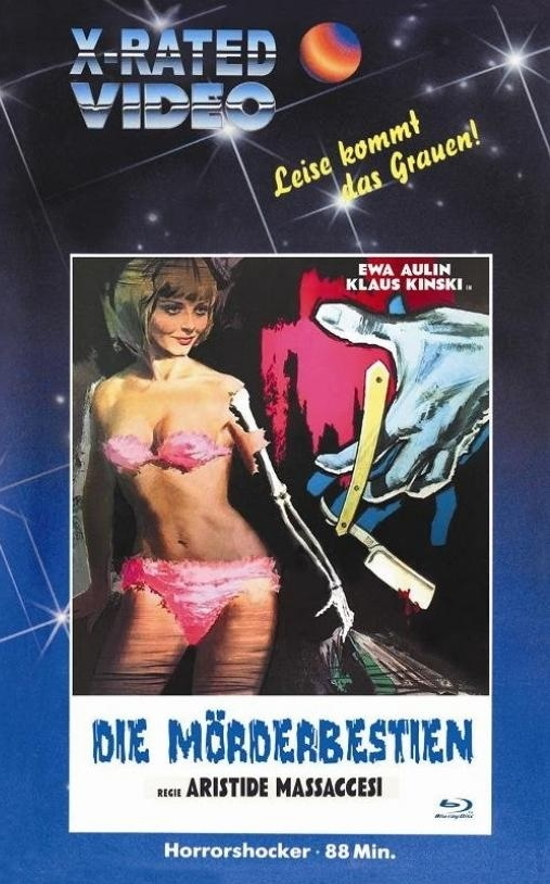 Die Mörderbestien (1973) Grosse Hartbox, Cover C, Limited Edition, Uncut