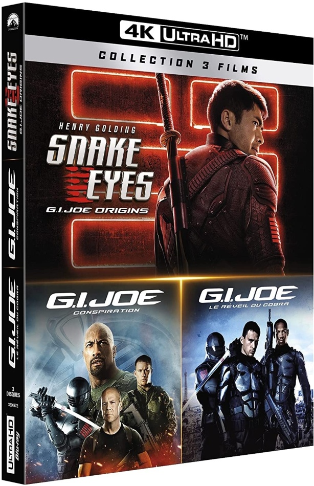 G.I. Joe: Collection 3 Films 3 4K Ultra HDs