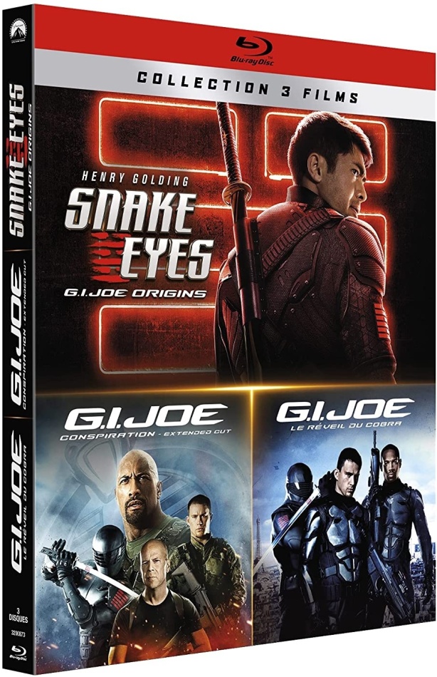 G.I. Joe: Collection 3 Films 3 Blu-ray