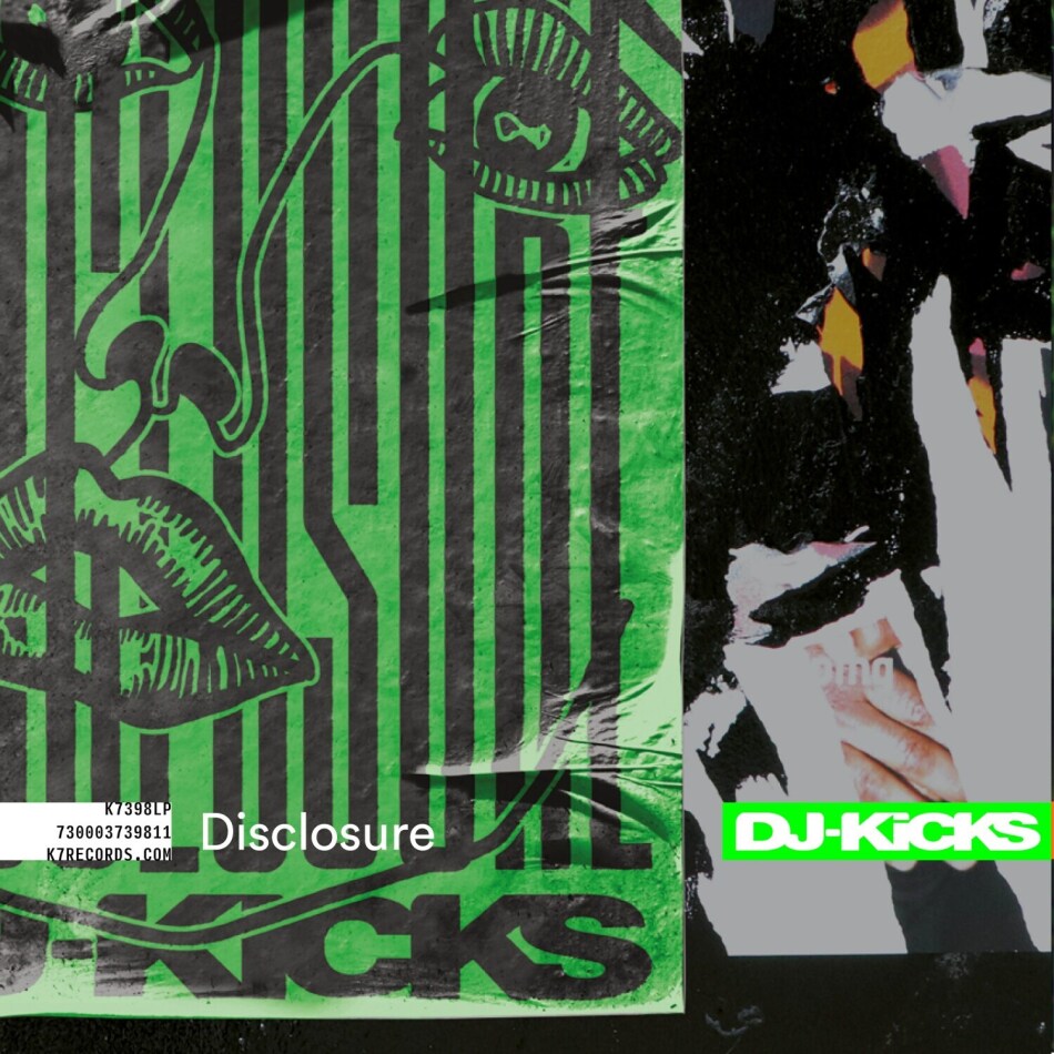 Disclosure - DJ-Kicks Green Vinyl, 2 LPs + Digital Copy