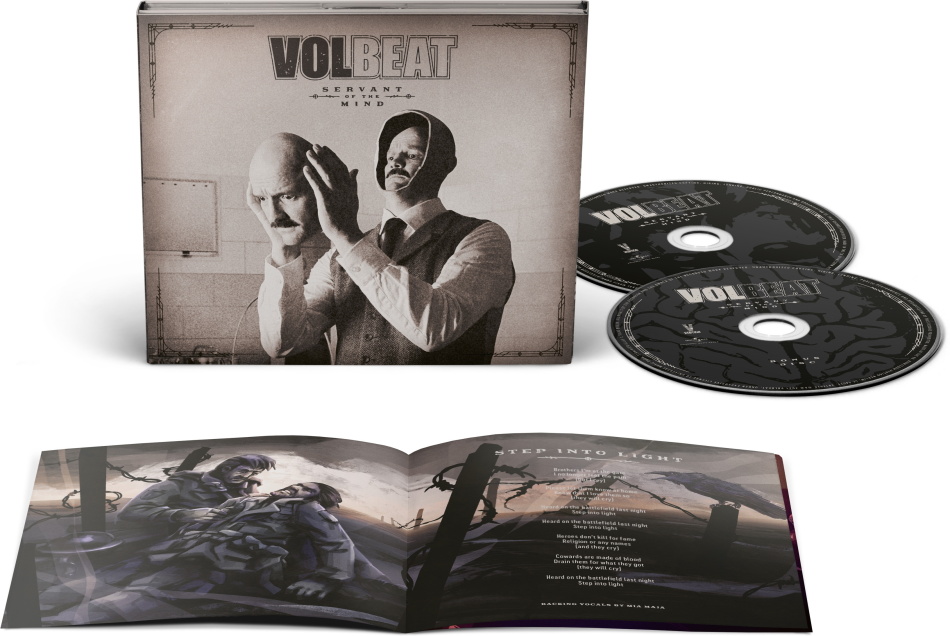 Volbeat - Servant Of The Mind DigiPak, Limited Deluxe Edition, 2 CDs