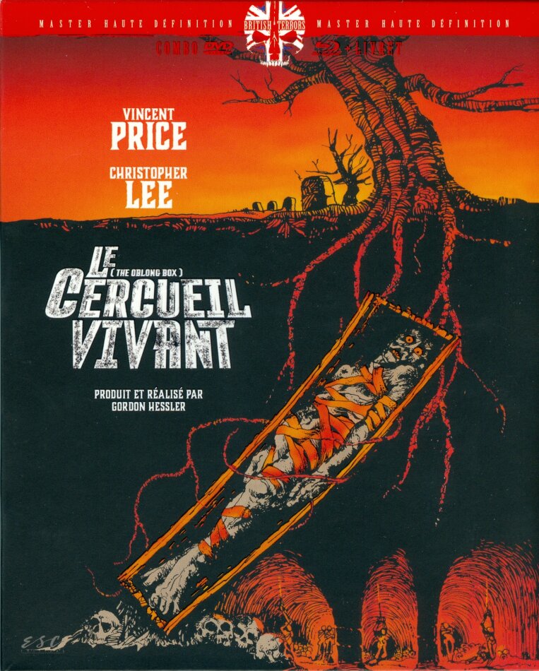 Le cercueil vivant (1969) Slipcase, Digipack, British Terrors, Blu-ray + DVD