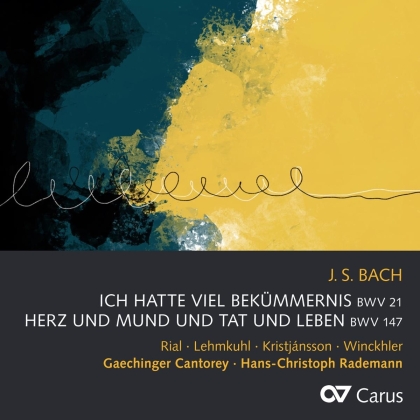 Gachinger Cantorey, Nuria Rial, Johann Sebastian Bach (1685-1750) & Hans-Christoph Rademann - Ich Hatte Viel Bek&uuml;mmernis Bwv 21 - Herz Und Mund Und Tat Und Leben Bwv 147