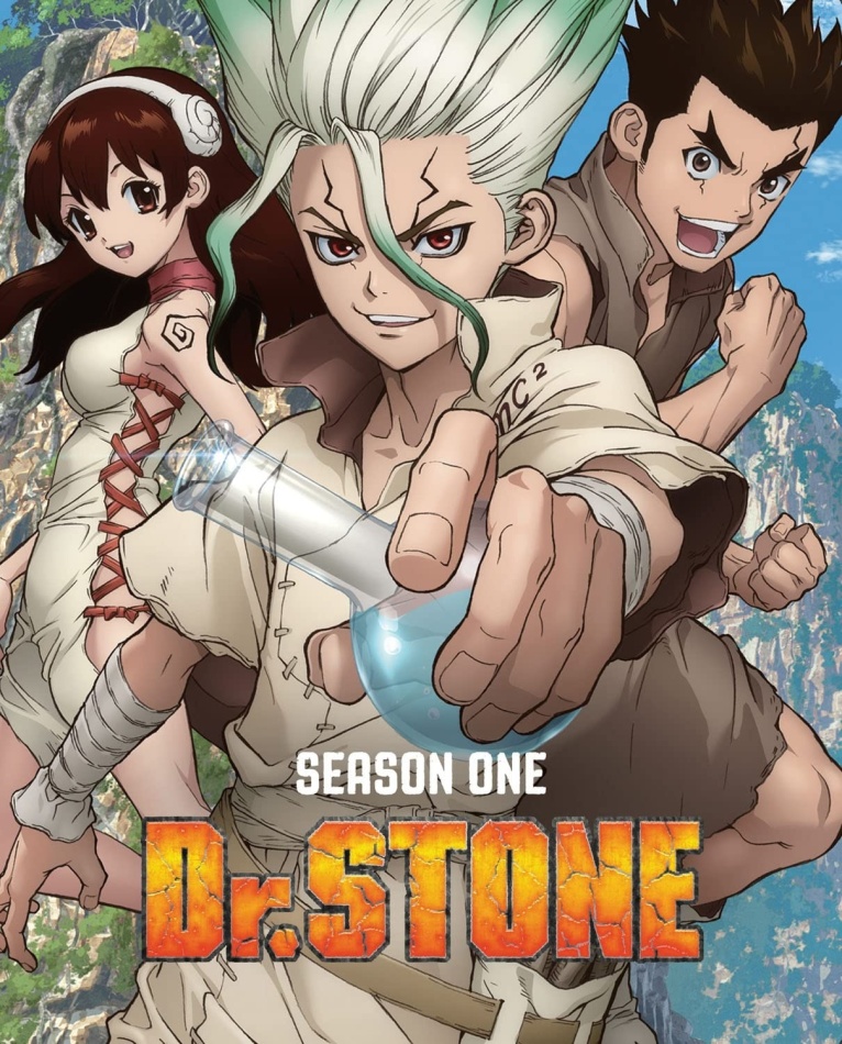 Dr. Stone - Season 1 Steelbook, 4 Blu-rays