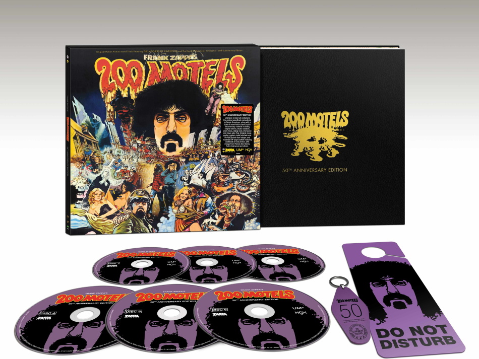 Frank Zappa - 200 Motels - OST 2021 Reissue, Boxset, Limited Edition, 6 CDs