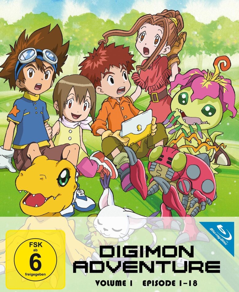 Digimon Adventure - Staffel 1.1 - Episode 1-18 2 Blu-rays