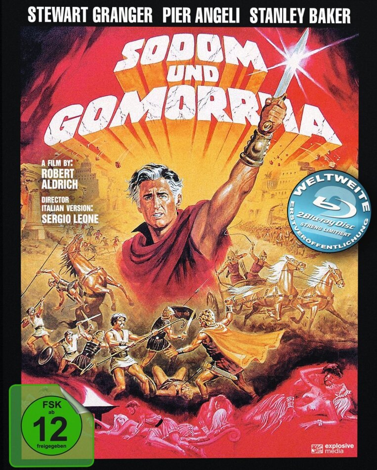 Sodom und Gomorrha (1962) Cover B, Mediabook, 2 Blu-rays