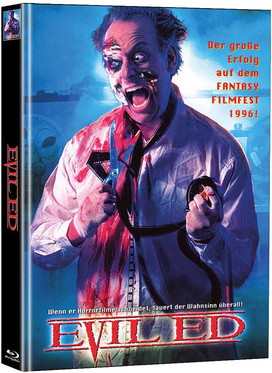 Evil Ed (1995) Cover A, Super Spooky Stories, Limited Edition, Mediabook, Unrated, Blu-ray + DVD