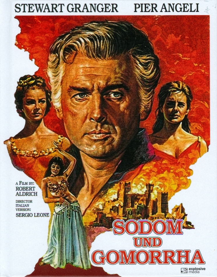 Sodom und Gomorrha (1962) Cover A, Mediabook, 2 Blu-rays