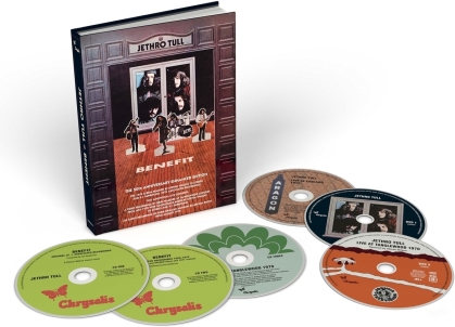 Jethro Tull - Benefit (2021 Reissue, &Eacute;dition Deluxe, 4 CD + 2 DVD)