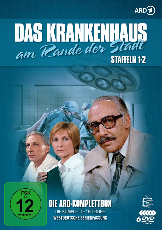 Das Krankenhaus am Rande der Stadt - Die komplette 16-teilige westdeutsche Serienfassung Fernsehjuwelen, 6 DVDs