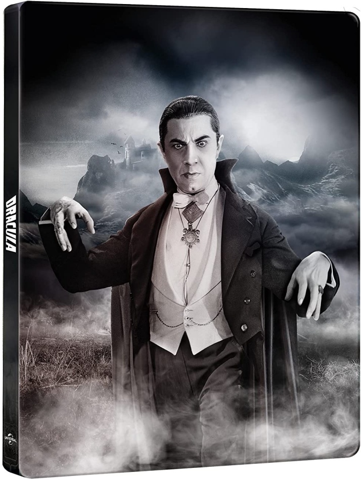 Dracula (1931) 90th Anniversary Edition, s/w, Steelbook, 4K Ultra HD + Blu-ray