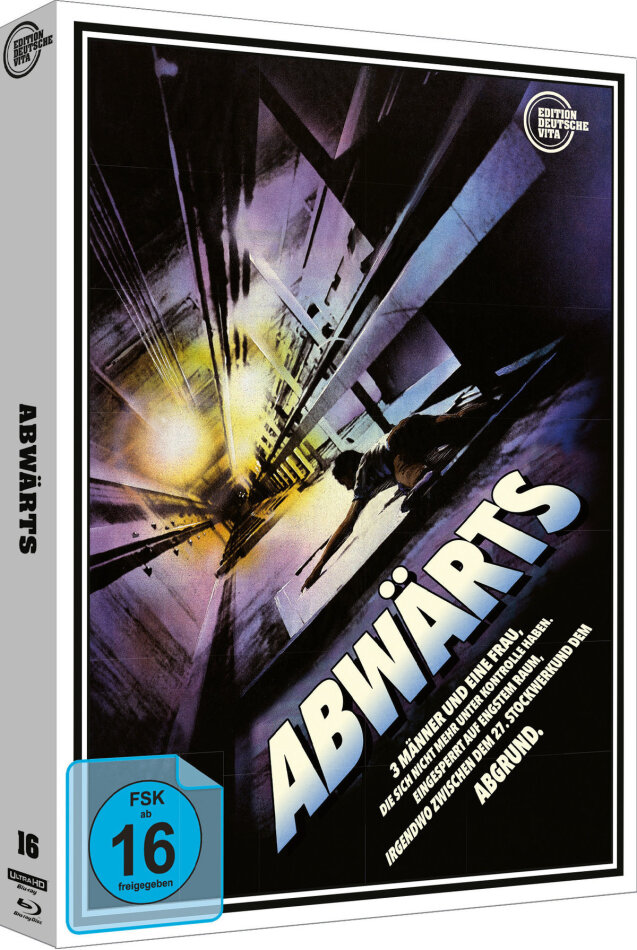 Abwärts (1984) Edition Deutsche Vita, Cover B, Limited Edition, Restaurierte Fassung, 4K Ultra HD + Blu-ray