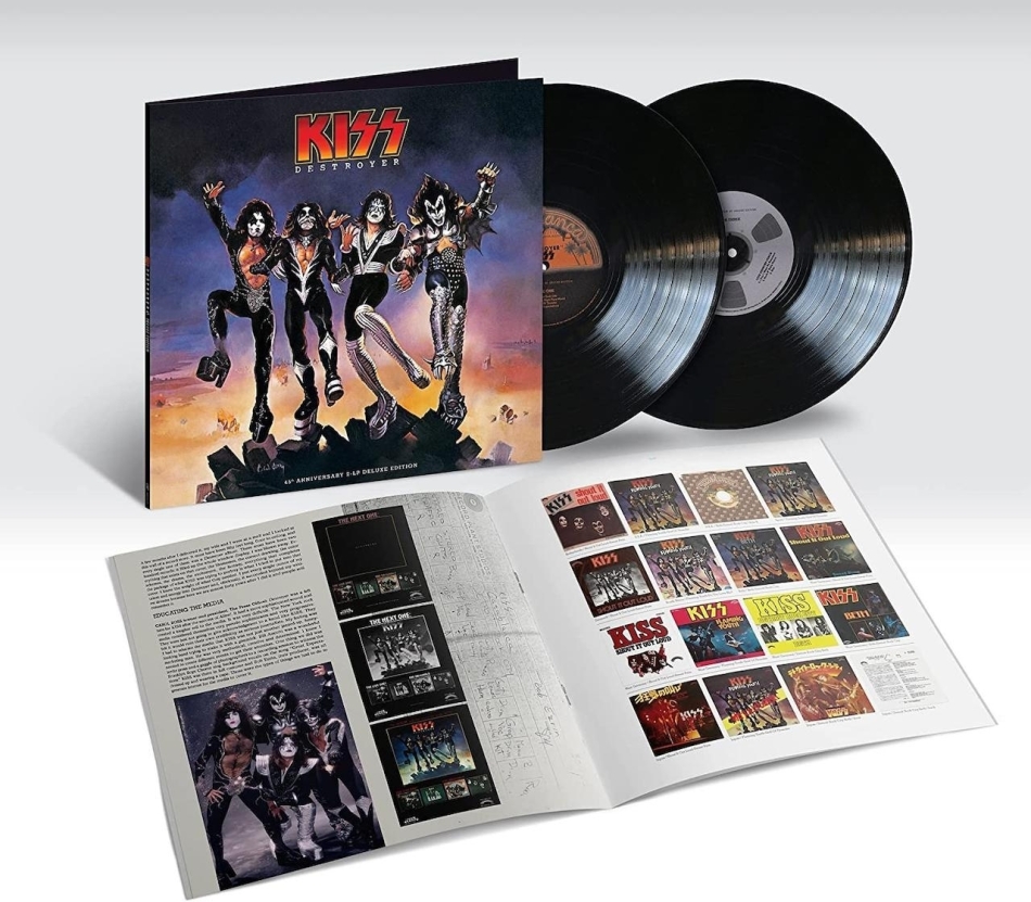 Kiss - Destroyer 2021 Reissue, Black Vinyl, 45th Anniversary Edition, 2 LPs