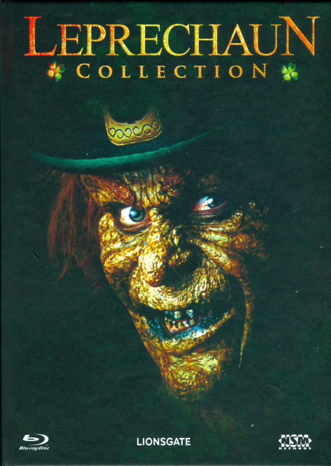Leprechaun Collection - 1-6 Limited Edition, Mediabook, Uncut, 6 Blu-rays