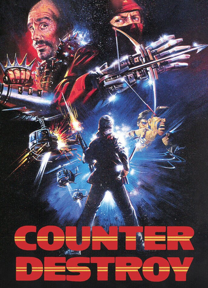 Counter Destroy (1989) Cover A, Super Spooky Stories, Limited Edition, Mediabook