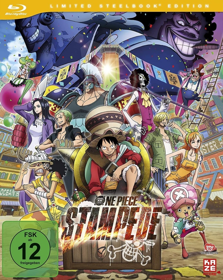 One Piece - Der 13. Film - Stampede (2019) Limited Edition, Steelbook