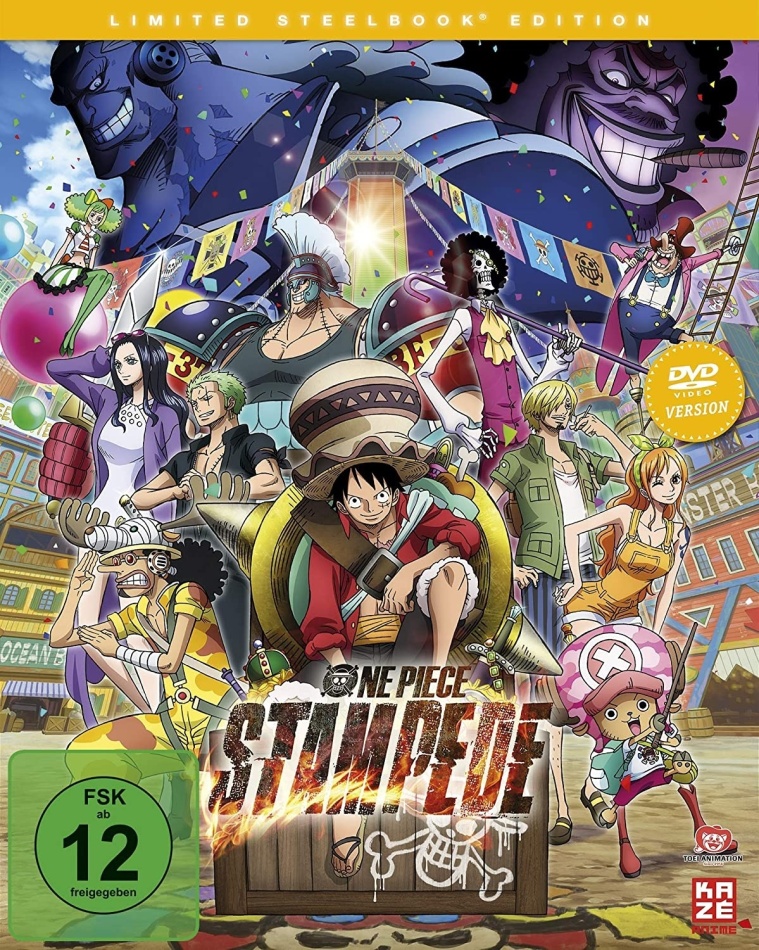 One Piece - Der 13. Film - Stampede (2019) Limited Edition, Steelbook