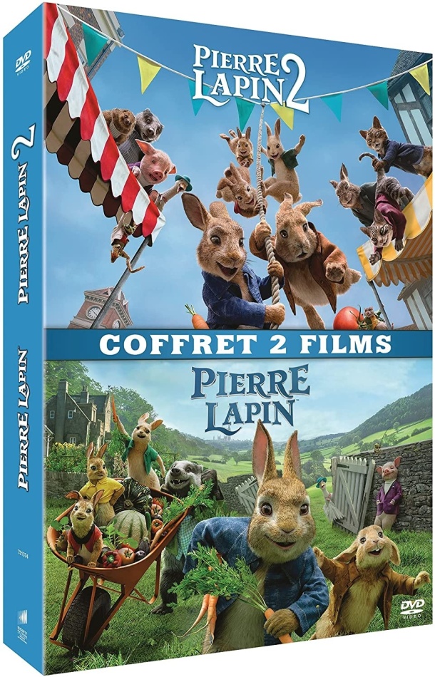 Pierre Lapin 1 & 2 - Coffret 2 Films 2 DVD
