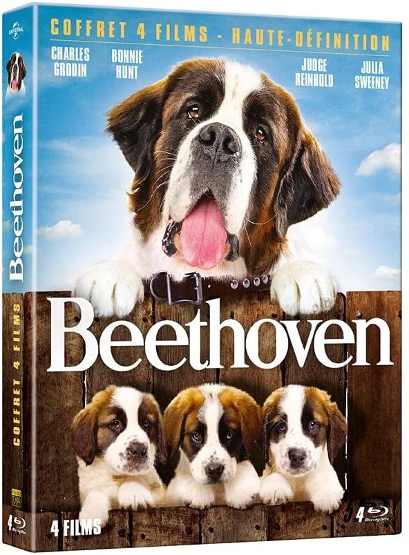 Beethoven - Coffret 4 Films 4 Blu-rays
