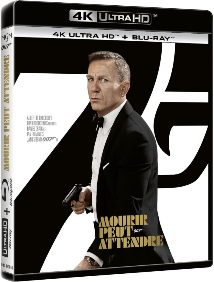 James Bond: Mourir peut attendre (2021) Collector's Edition, 4K Ultra HD + Blu-ray