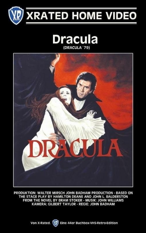 Dracula (1979) Grosse Hartbox, Cover B, Édition Limitée, Uncut, 2 Blu-ray