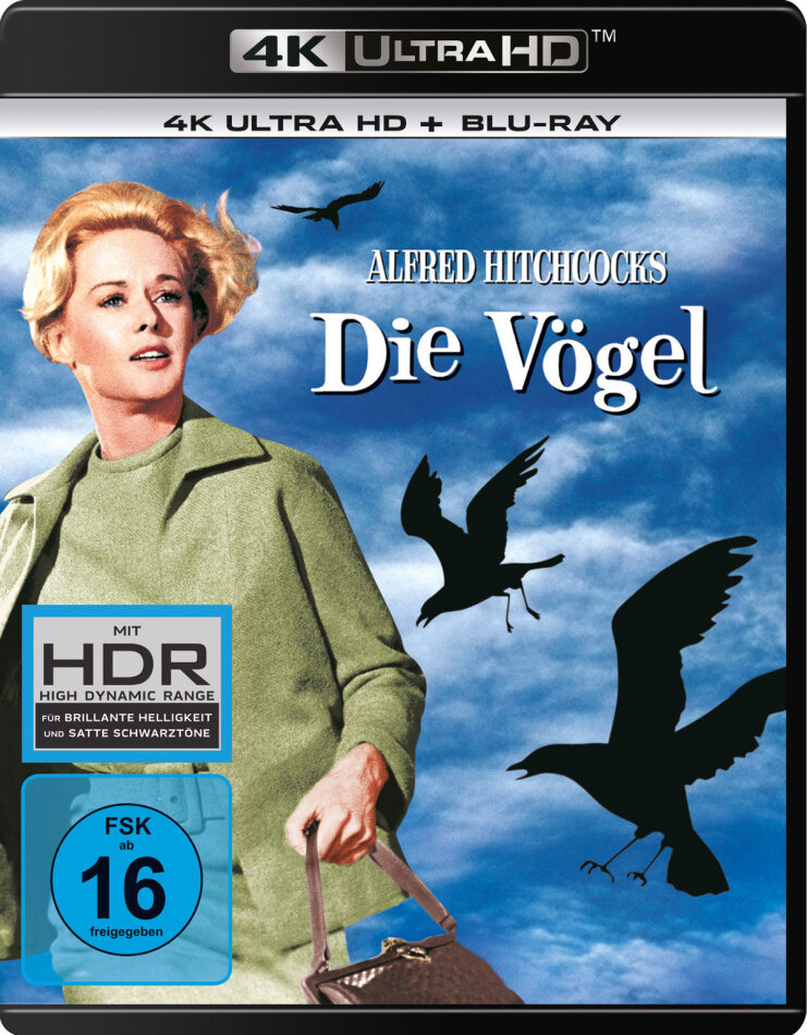 Die Vögel (1963) 4K Ultra HD + Blu-ray