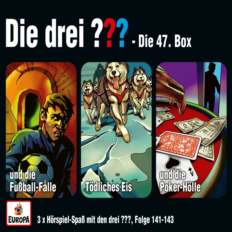 Die Drei ??? - 47. Box (Folgen 141 - 143) 3 CDs