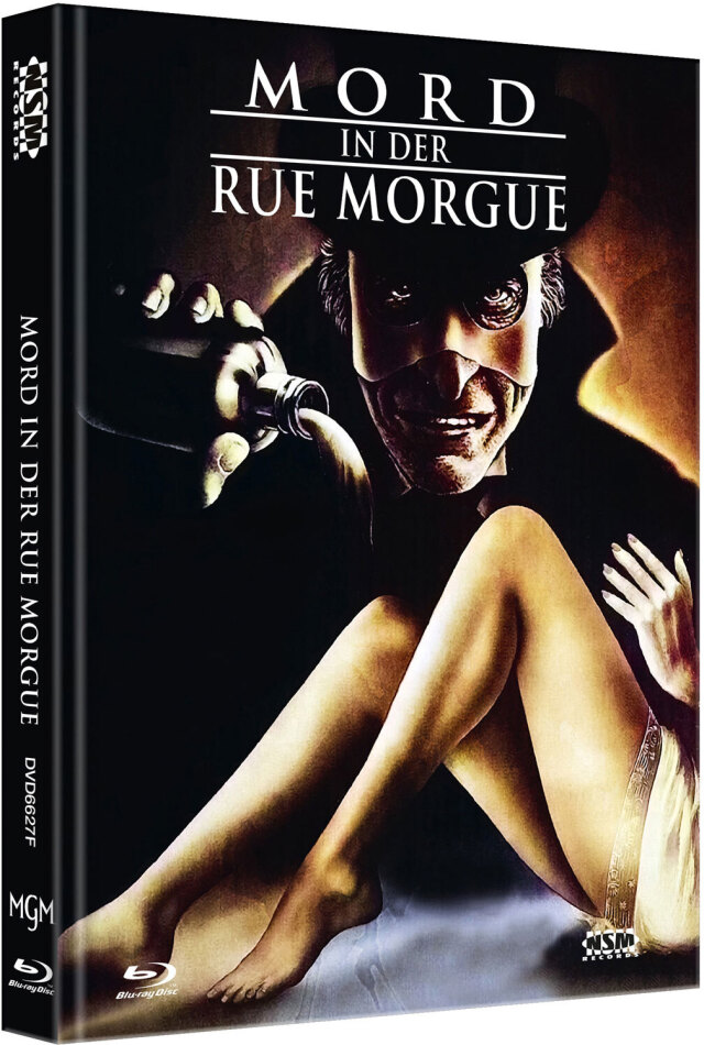Mord in der Rue Morgue (1971) Cover F, Limited Edition, Mediabook, Blu-ray + DVD