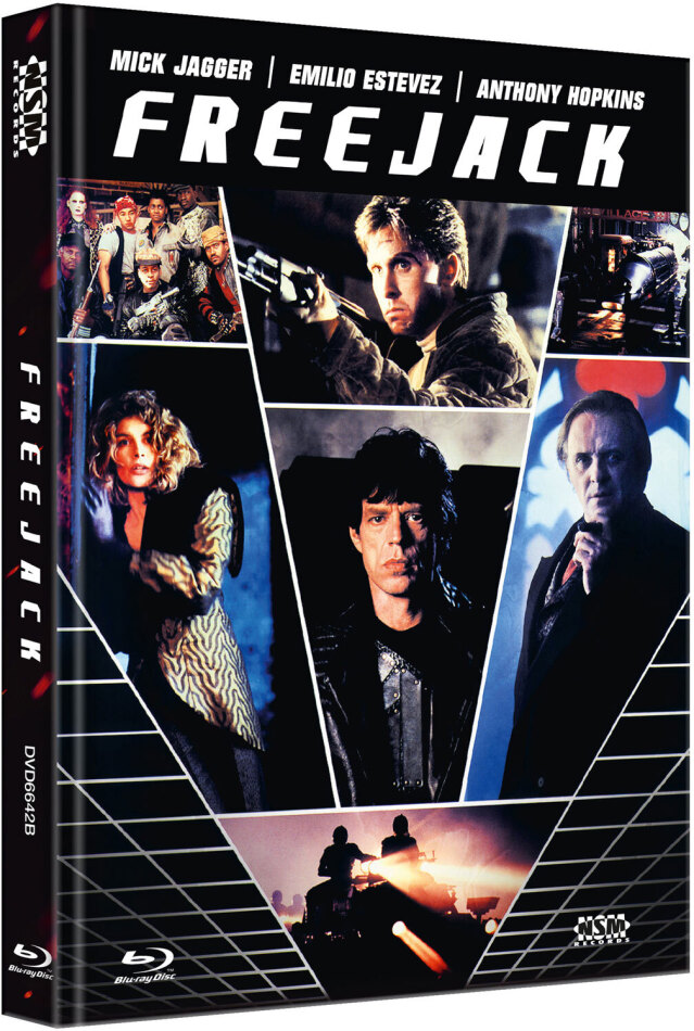 Freejack (1992) Cover B, Limited Edition, Mediabook, Blu-ray + DVD