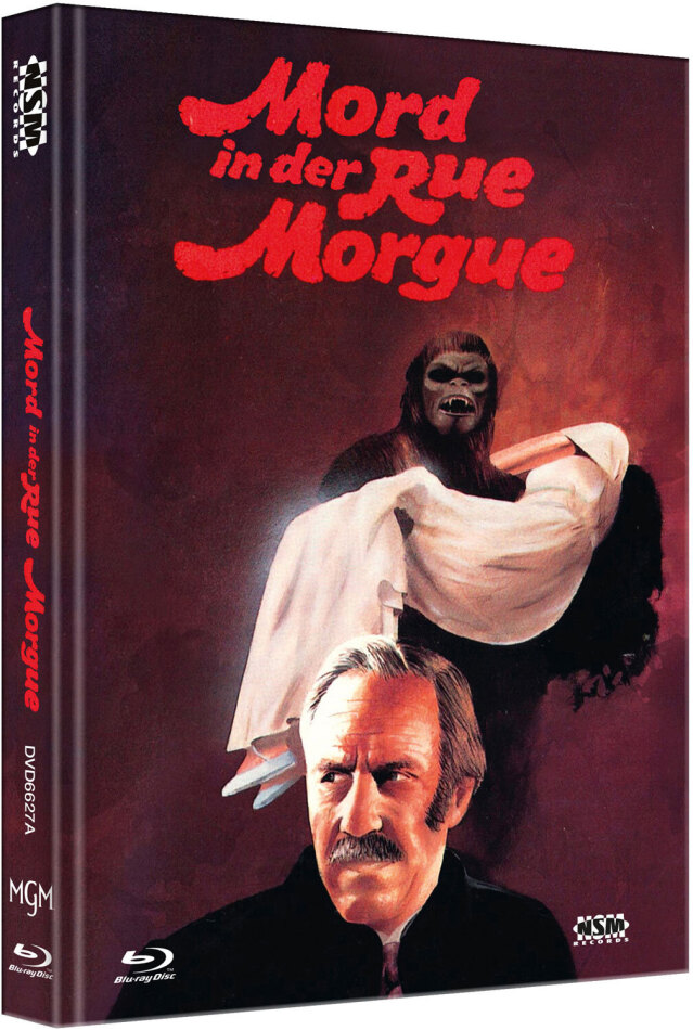 Mord in der Rue Morgue (1971) Cover A, Limited Edition, Mediabook, Blu-ray + DVD