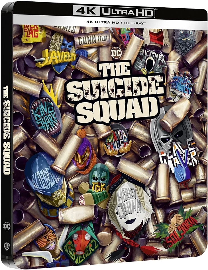 The Suicide Squad (2021) Édition Limitée, Steelbook, 4K Ultra HD + Blu-ray