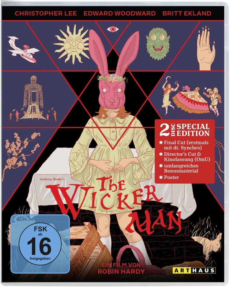 The Wicker Man (1973) Final Cut, Arthaus, 2 Blu-rays