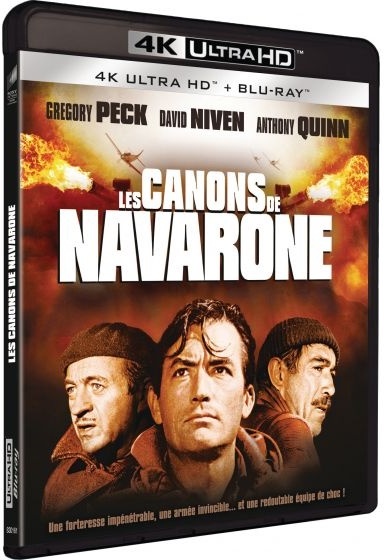 Les Canons de Navarone (1961) 4K Ultra HD + Blu-ray