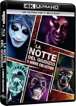 La notte del giudizio 1-5 - 5-Movie Collection (5 4K Ultra HDs + 5 Blu-rays)