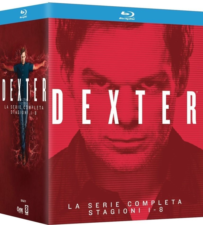 Dexter - Stagioni 1-8 Neuauflage, 32 Blu-rays