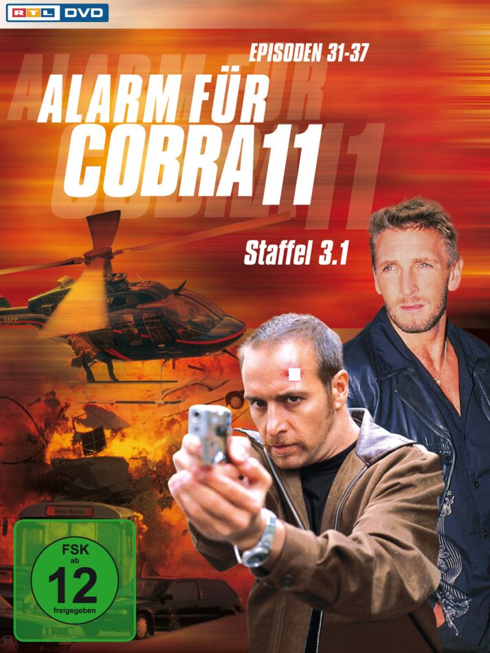 Alarm für Cobra 11 - Staffel 3.1 Neuauflage, 2 DVDs