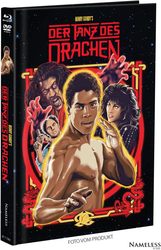 Der Tanz des Drachen (1985) Cover B, Limited Edition, Mediabook, Blu-ray + DVD + CD